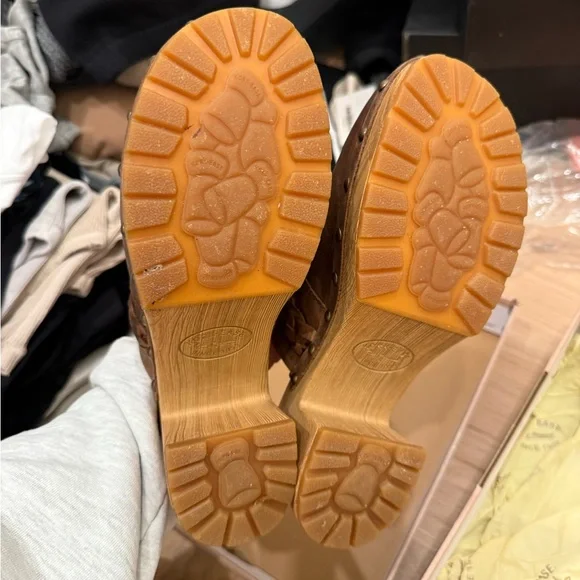 Kork Ease sz 7 clogs leather brown - Picture 7 of 7